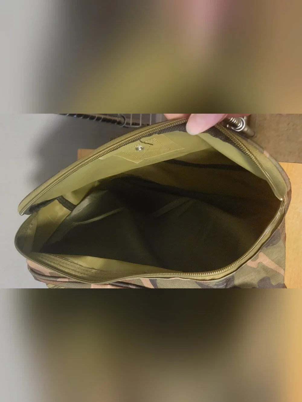 Camo Duffel - Green/Brown